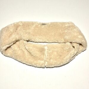 Field & Stream Cream Faux Fur Cozy Infinity Scarf Neck Warmer Winter Warm Gift